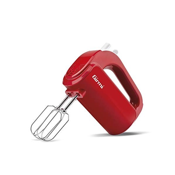 Girmi SB02 Batteur électrique, 170 W, rouge