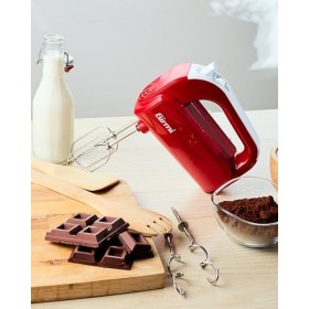 Girmi SB02 Batteur électrique, 170 W, rouge