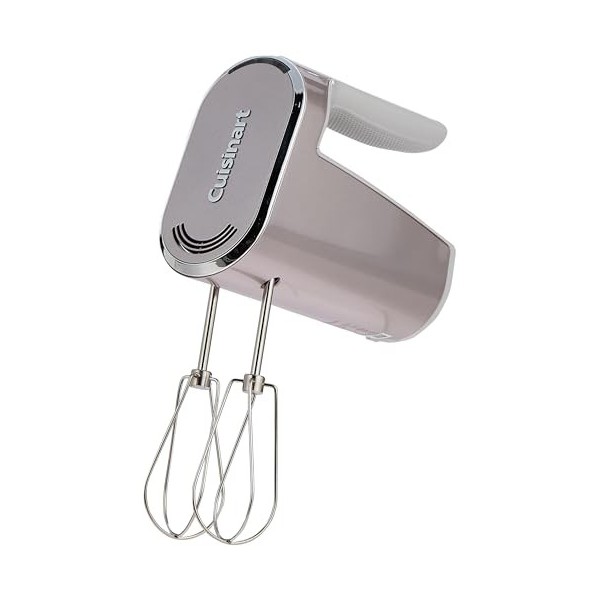 Cuisinart Batteur à main électrique sans fil, batteur à gâteau pour la cuisson, batteurs en acier inoxydable, 5 vitesses, san