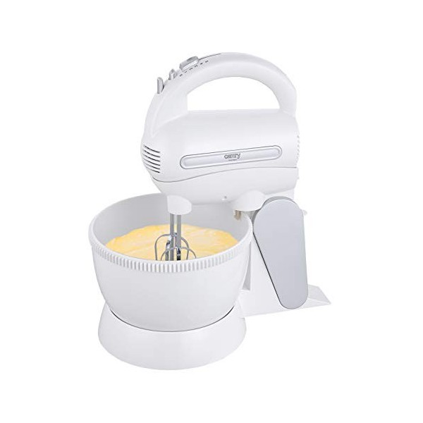 CAMRY CR 4213 Main avec Bol mélangeur, Blanc