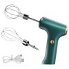 Namvo Mini batteur à main portable rechargeable par USB avec 2 fouets amovibles pour la cuisine, la pâtisserie et les aliment