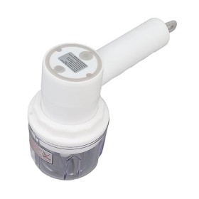 FOLOSAFENAR Hachoir à Ail électrique, 20 W Fil 5 V avec Poignée Ergonomique, Batteur à œufs Multifonctionnel, Mélangeur à Mai