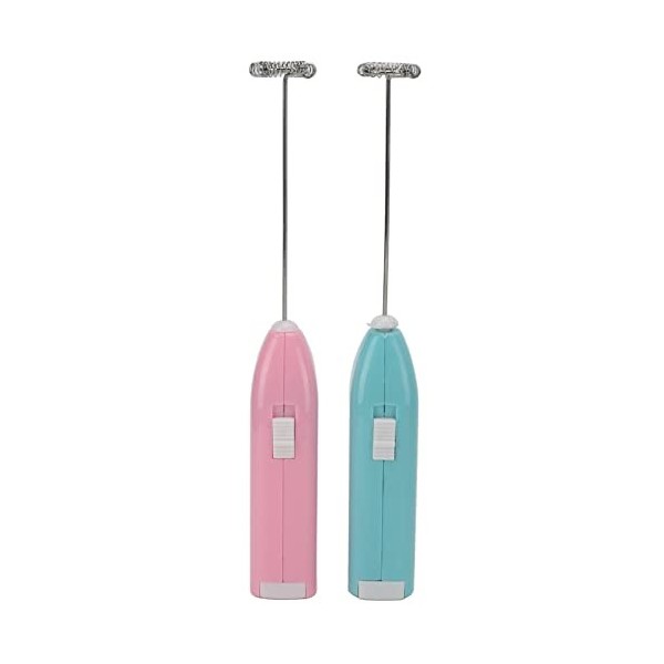 2 Pcs Mini Mélangeur De Peinture Coloré Outils De Mélange De Peinture Mélangeur Électrique À Main En Acier Inoxydable Agitate