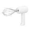 Airshi Batteur à Main électrique, Moteur Puissant à 3 Vitesses, Fouet à Crème électrique Rechargeable pour la Cuisine