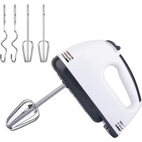 SQUADO Batteur électrique 180 W mixeur 7 vitesses pétrisseur double fouet, en acrylonitrile butadiène styrène