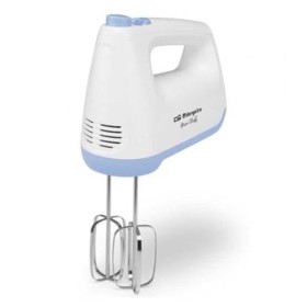 Orbegozo BA 3750 - Batteur sur socle, 6 vitesses + fonction turbo, taille compacte, bol de rangement, accessoires amovibles l