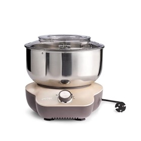 Imetec Cakelover, Mélangeur Planétaire 5 L pour Gâteaux, Crèmes, Pizza, Pain, Pâtes - 1500 W, 6 Vitesses, avec Bol en Acier I
