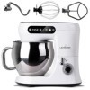 Lehmann Machine de cuisine premium avec affichage électronique | Batteur multifonction avec bol en acier inoxydable de 5 L | 