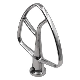 ANCLLO Accessoire dagitateur Plat en Acier Inoxydable pour Robots culinaires 4.5-5 QT Stand Mixer Passe au Lave-Vaisselle
