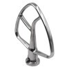 ANCLLO Accessoire dagitateur Plat en Acier Inoxydable pour Robots culinaires 4.5-5 QT Stand Mixer Passe au Lave-Vaisselle
