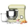 Cecotec Batteur Mélangeur Cecomixer Merengue 5L 1200 Ice-Cream Vert. 1200 W, Bol en Acier Inoxydable de 5 L et Accessoires po