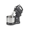 Batteur avec Bol Rotatif 5 Vitesses, Noir/Inox, 2.8 L, 300 W