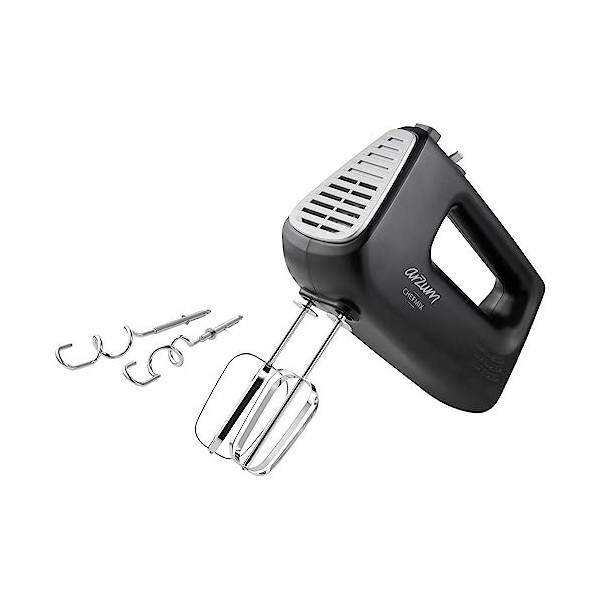 AR1163 ARZUM CHEFMIX MIXER, beater and dough hooks, 5 stades, fonction turbo, facile à nettoyer, puissance du moteur 400 W