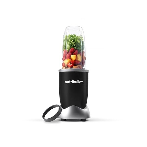 nutribullet Pro 900 Watt, Blender Électrique, Hachoir, tasse de 700ml, Argent, NB904S