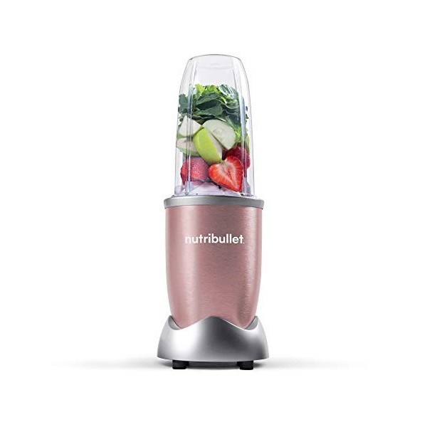 nutribullet Pro 900 Watt, Blender Électrique, Hachoir, tasse de 700ml, Argent, NB904S