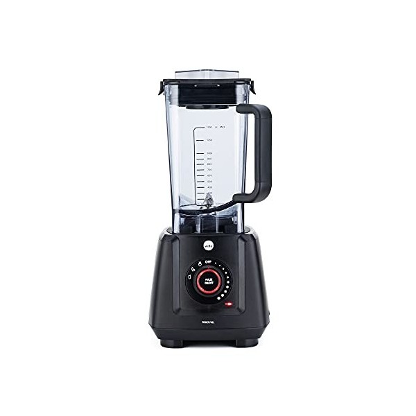 Blender Wilfa POWER FUEL - 1200 watts, incassable, 3 programmes, 1,5 litre, noir