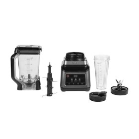 Ninja 2-en-1 Blender avec 3 programmes automatiques, mixeur avec 4 réglages manuels, bol de 2,1 L et tasse de 700 ml, 1200 W,