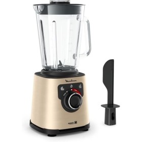 Moulinex Blender électrique, 1200 W, Bol verre capacité utile 1,5 L, Mixeur Smoothie, Technologie de lames Powelix, Haute qua