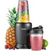 VonShef Blender Smoothie de 1000 W - Mini Mixeur Blender pour Fruits, Légumes et Glace Pilée - Avec Tasses de Voyage de 500 m