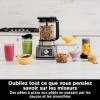 Ninja Foodi Power Nutri Blender 3-en-1, mixeur pour bols de smoothie, pâtes à tartiner épaisses et boissons glacées, programm