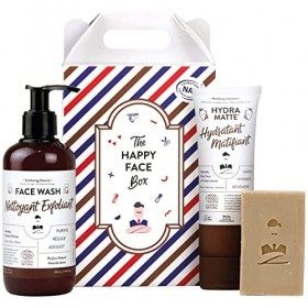Coffret de soin pour homme de Monsieur BARBIER | Français, Naturel et Végan | Visage & Peau | Crème Hydratante Matifiante, Ne