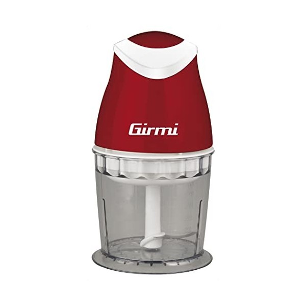 Girmi TR01 Hachoir 350 W Lames Inox Fonctionnement PULSE, 500 ml Blanc