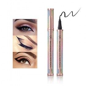 Onlyoily Eyeliner Liquide, Waterproof, Tenue 24H - Noir intense, Sans Transfert et Longue Tenue, Teinte Noir Eyeliner / Khôl ...