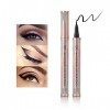 Onlyoily Eyeliner Liquide, Waterproof, Tenue 24H - Noir intense, Sans Transfert et Longue Tenue, Teinte Noir Eyeliner / Khôl ...