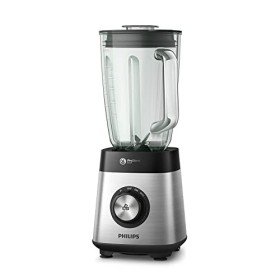 Philips Blender et Smoothie Maker - 1000W, Pichet en Verre 2L, HomeID App, Vitesse Variable, ProBlend Crush HR3573/90 