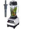YaYago - Smoothie maker professionnel - blendeur, mixeur et broyeur de glace avec lame en acier inoxydable - récipient 2 litr