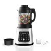 Moulinex Blender chauffant, 1400 W, 10 programmes automatiques, Lames amovibles, Fonction nettoyage en profondeur, Panier vap