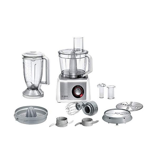 Procesador de alimentos MultiTalent 8. jarra+2discos+exprimidor+cuchilla universal+varilla batidora+cuchilla plástico+bolsa a