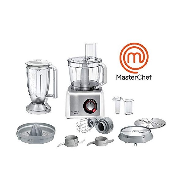 Procesador de alimentos MultiTalent 8. jarra+2discos+exprimidor+cuchilla universal+varilla batidora+cuchilla plástico+bolsa a