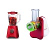 Moulinex Blender Blendforce, 600 W, 2 vitesses + fonction Pulse & Presse-agrume électrique, Double rotation, Capacité 0.45 L,