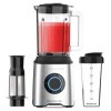 Taurus - Blender Puissant Prior 1800W | 20 Vitesses + Turo | 4 Fonctions | Broie Glace | Smoothie | Compatible Lave-vaisselle