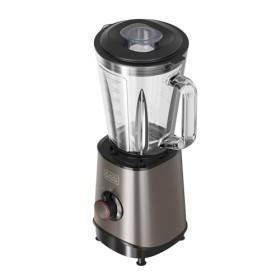 Black+Decker - Blender 800W | Carafe en Verre 1.5L | 4 Lames en Acier Inoxydable | Fonction Pulse & Easy | Vitesses Variables