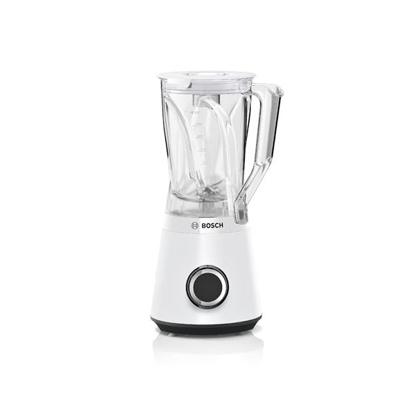 Blender VitaPower - BOSCH - MMB6141W - 1200 W - 30000 trs/min - 2 vitesses + turbo - Bol 2 L - 4 lames amovibles - Blanc