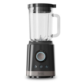 Black+Decker - Blender BXJB2000E 2000W | Carafe en Verre 1,8L | Lames en Acier Inox | Fonctions Turbo | Smoothie | Glace Pilé