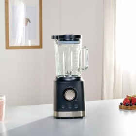 Black+Decker - Blender BXJB2000E 2000W | Carafe en Verre 1,8L | Lames en Acier Inox | Fonctions Turbo | Smoothie | Glace Pilé