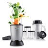 GOURMETmaxx Mr. Magic Mixer | Smoothie Maker avec paquet daccessoires XXL | 18 pièces | Blender avec couvercles anti-fuite p