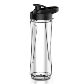 Bouteille Blender, 600 ml Bouteille Mixeur Smoothie Portable