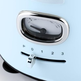 Westinghouse Mixeur rétro avec récipient en verre de 1,5 l, 3 vitesses, fonction pulsation, 6 lames spéciales, en acier inoxy