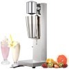 Mixeur à milkshake 800 ml - Blender électrique en acier inoxydable - 180 W - 1800 tr/min - 2 vitesses - Shaker à protéines él