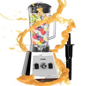 FIMEI Blender Mixeur 1500W, avec pichet 2L sans BPA, mixeur haute vitesse, mixeur smoothie pour jus/glace pilée, blender mixe