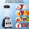 FIMEI Blender Mixeur 1500W, avec pichet 2L sans BPA, mixeur haute vitesse, mixeur smoothie pour jus/glace pilée, blender mixe