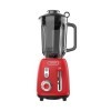 Cecotec Blender Mixeur Retro Power Black Titanium RetroRed. Puissance Maximale de 1200 W, 2 Vitesses, 4 Lames Revêtues de Tit