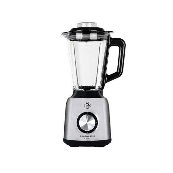 Juanita ShineBlend Mixeur Blender 2000W, Blender Smoothie Bol en Verre, Grande Capacité 1.5L, Mixer pour Jus Soupe et Smoothi