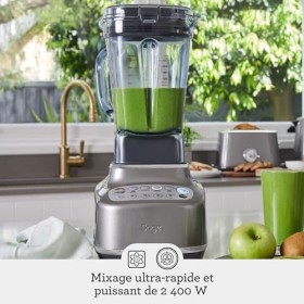 Sage - The Q - Quick Super Blender - Puissance 2400W, 4 Programmes à Touche Unique, 5 Réglages de Vitesse - Capacité 2L - Hic