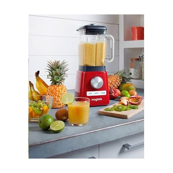 Batidora de vaso Magimix BlenderMix - Rouge