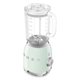 Smeg, Blender BLF03PGEU 1,5 L, 4 Vitesses, 4 Fonctions Smoothie, Pulse, Glace Pilée et Autonettoyant, Bloc Moteur et Bouchon 